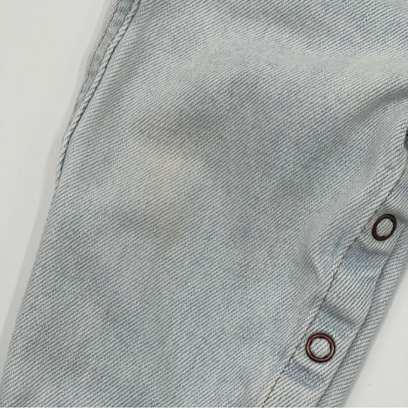 Vintage Little Levi's Orange Tab Jeans Infant/baby 9 mos Unisex 90s Made in USA - Picture 8 of 10